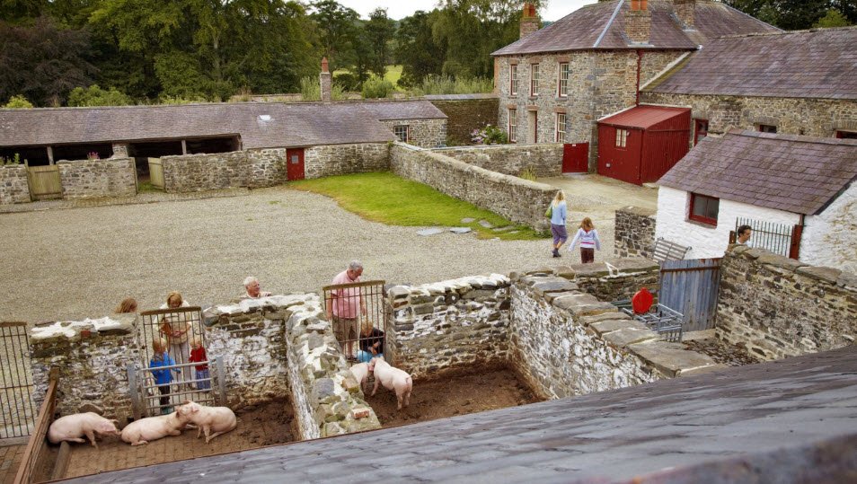 National Trust - Llanerchaeron, United Kingdom